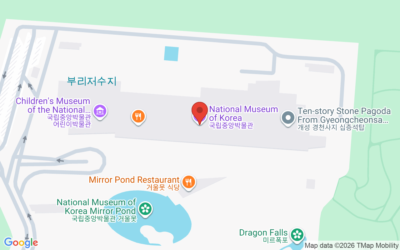국립중앙박물관 위치 지도