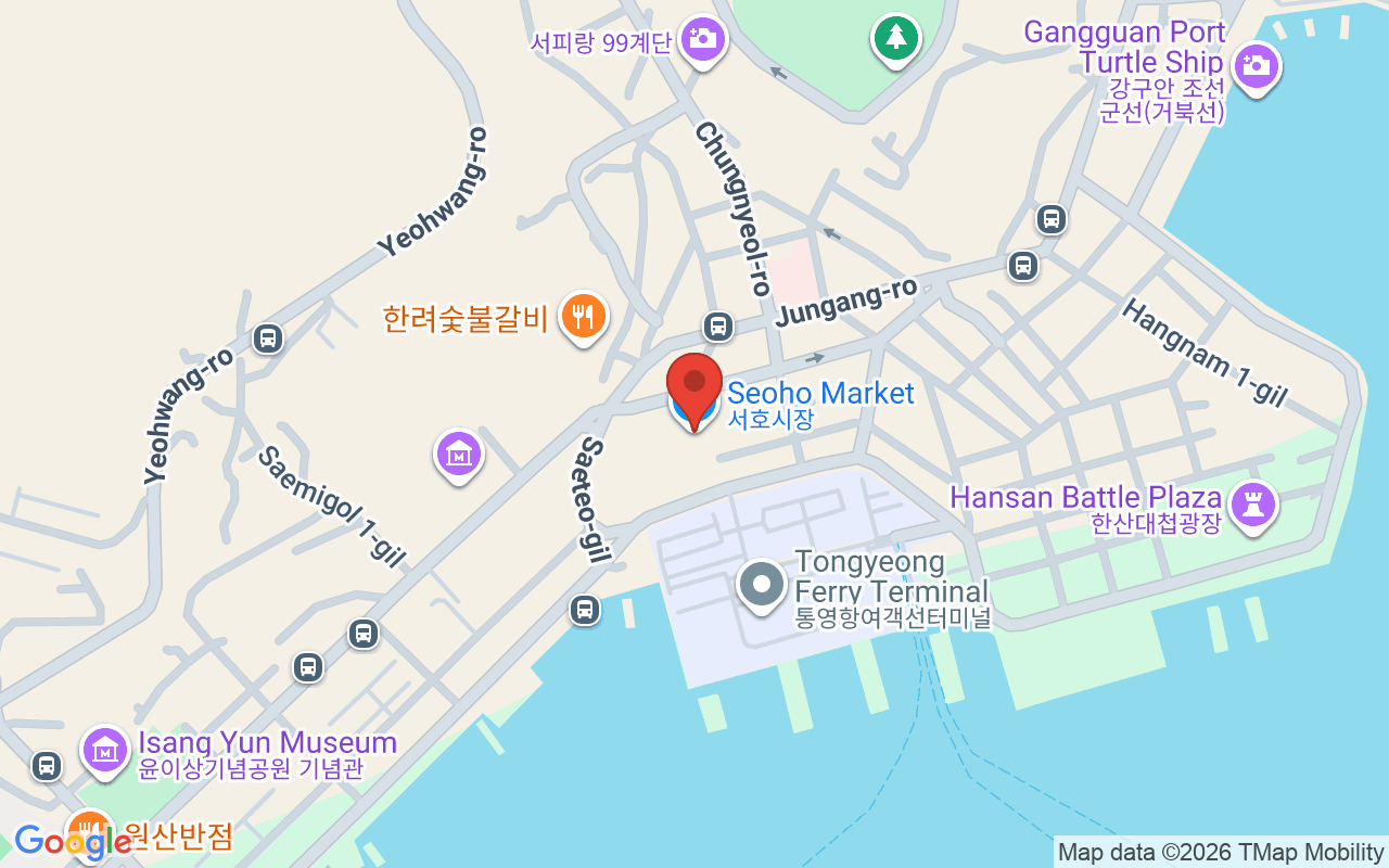서호시장 위치 지도