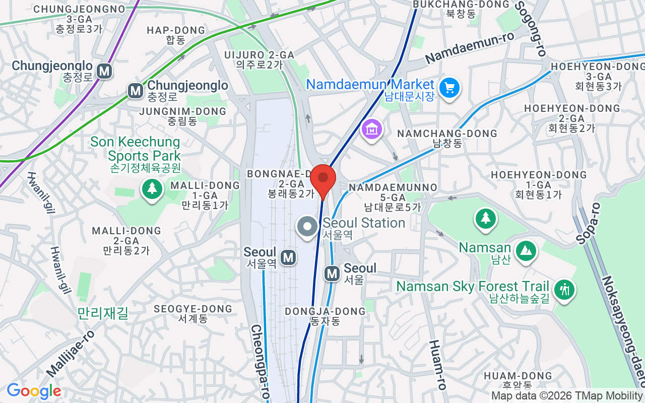 서울역 위치 지도