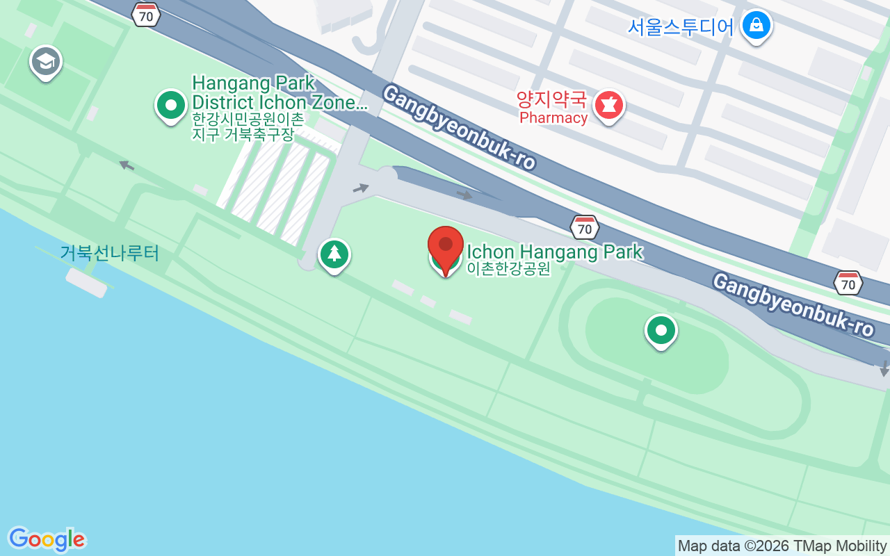 이촌한강공원 위치 지도