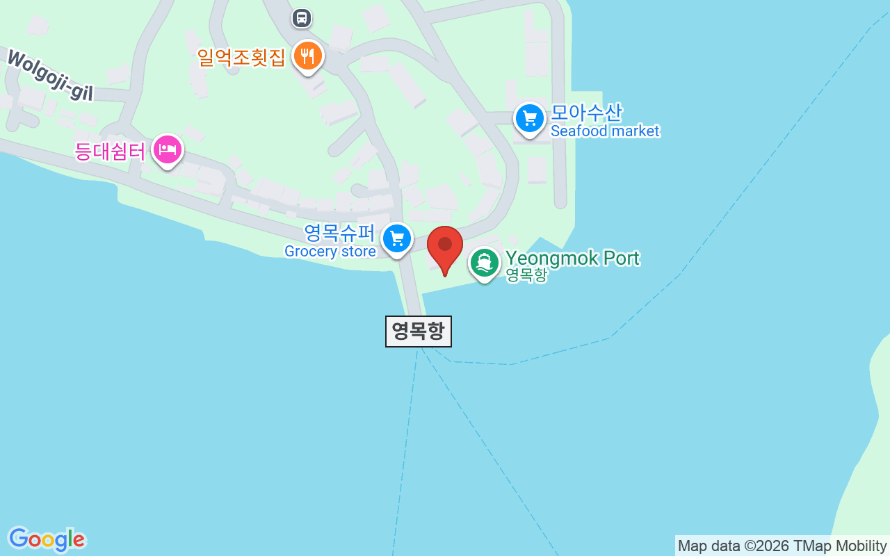 태안 영목항 주꾸미 포인트 지도 사진 4