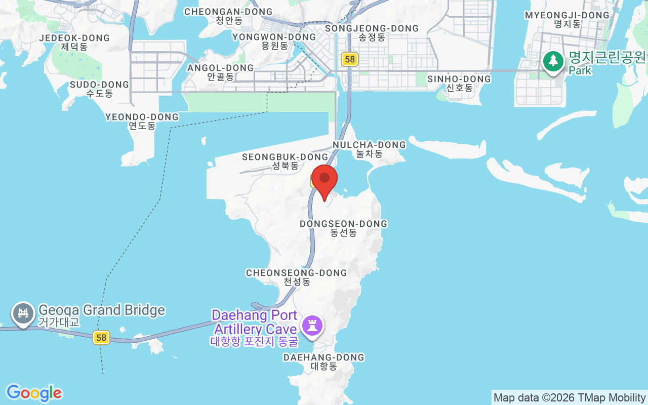 가덕도 위치 지도