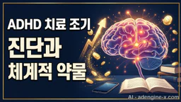 ADHD 치료 조기 진단과 체계적 약물 관리가 필요한 이유