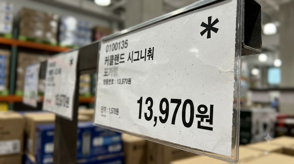 단종과 추가 할인을 알리는 가격표 기호 사진 8