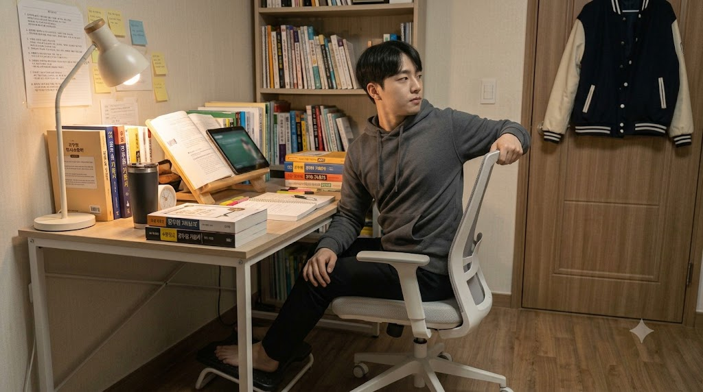 흉곽과 복부를 깨우는 상체 회전 스트레칭 사진 8