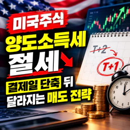 미국주식 양도소득세 절세 결제일 단축 뒤 달라지는 매도 전략