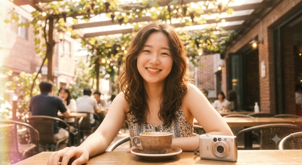 피부 톤을 보정하는 소프트 포커스 사진 2