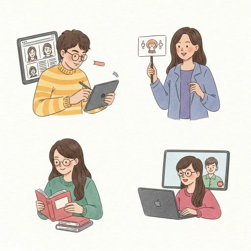 디지털 네이티브의 기기 활용과 소통 사진 2