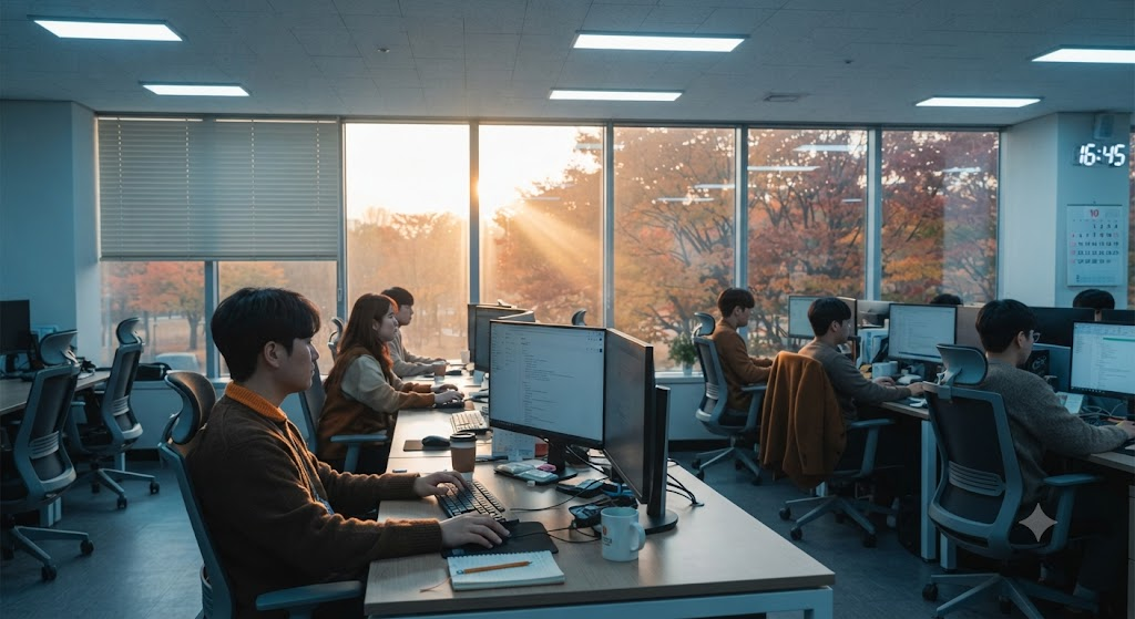 실내 근무로 부족해진 햇볕 노출 사진 2